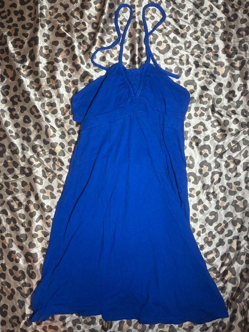 ⭒ y2k volcom halter dress
